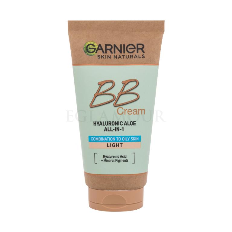 Garnier Skin Naturals BB Cream Hyaluronic Aloe All-In-1 SPF25 BB Creme für Frauen 50 ml Farbton  Light