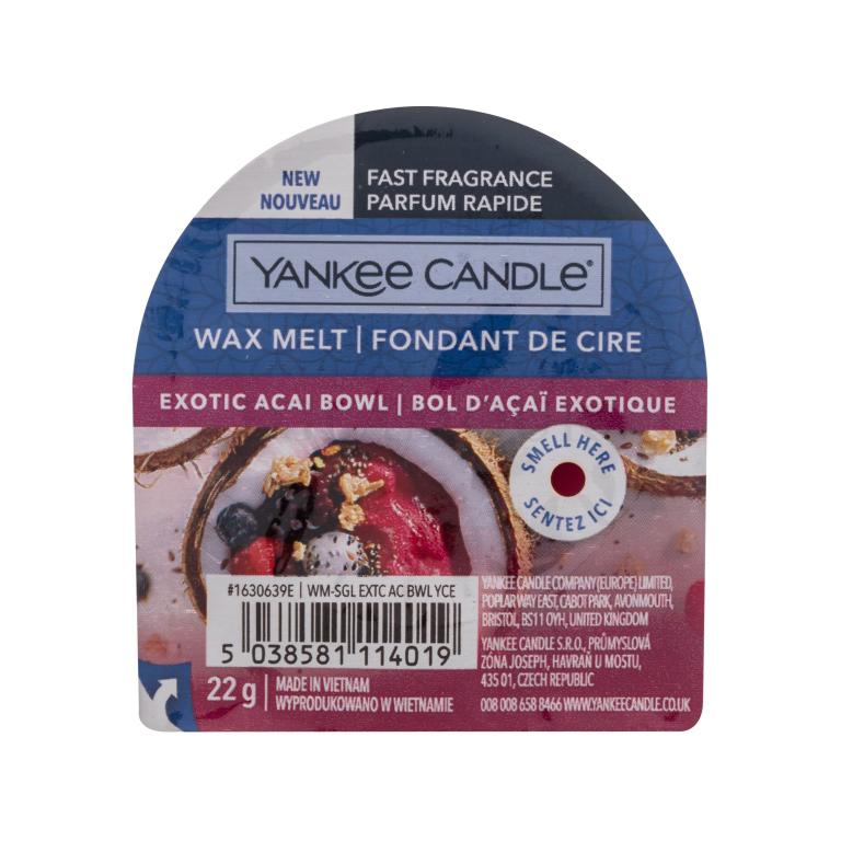 Yankee Candle Exotic Acai Bowl Duftwachs 22 g