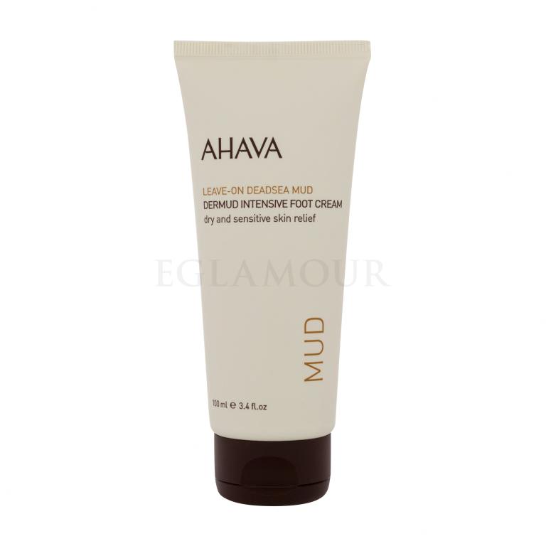AHAVA Deadsea Mud Leave-On Deadsea Mud Fußcreme für Frauen 100 ml