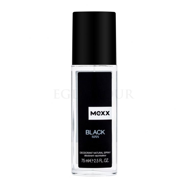 Mexx Black Deodorant für Herren 75 ml