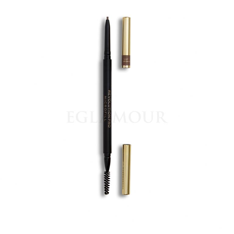 Revolution Pro Microfill Eyebrow Pencil Augenbrauenstift für Frauen 0,1 g Farbton  Soft Brown