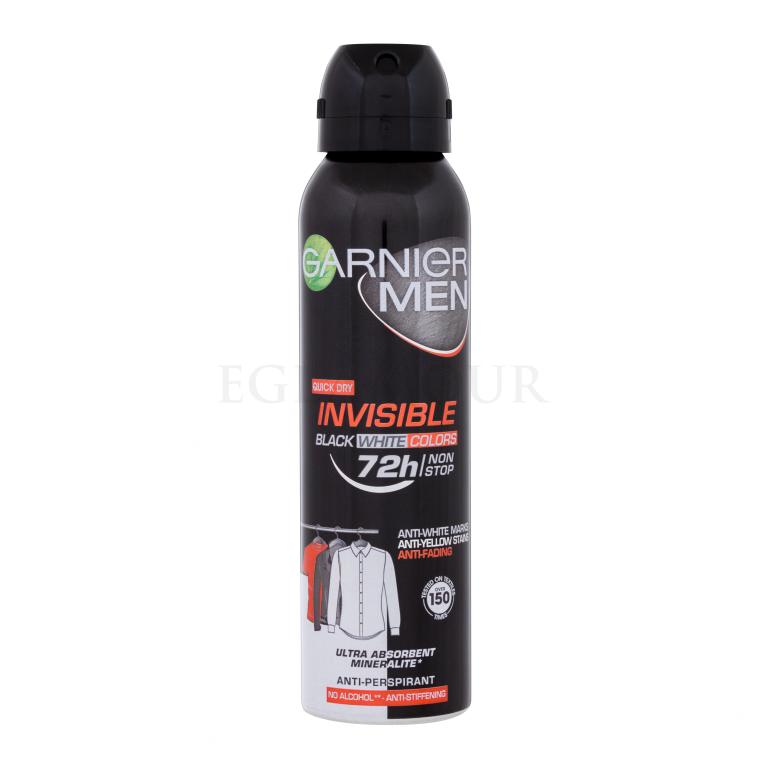 Garnier Men Invisible 72h Antiperspirant für Herren 150 ml