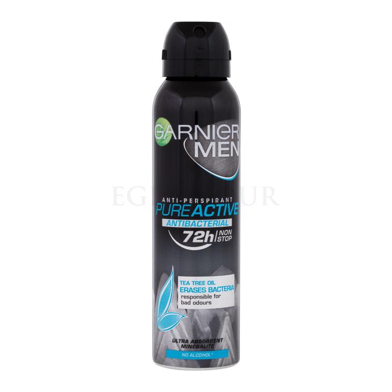 Garnier Men Pure Active 72h Antiperspirant für Herren 150 ml
