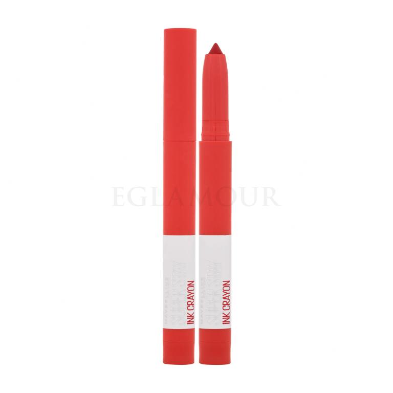 Maybelline Superstay Ink Crayon Matte Lippenstift für Frauen 1,5 g Farbton  40 Laugh Louder