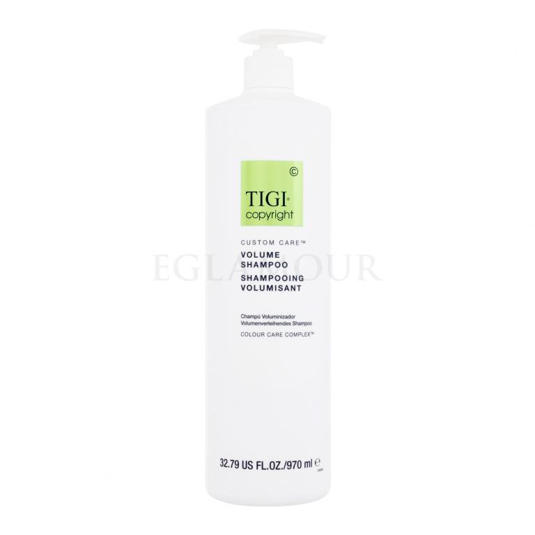 Tigi Copyright Custom Care Volume Shampoo Shampoo für Frauen 970 ml