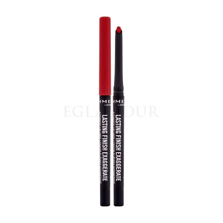Rimmel London Lasting Finish Exaggerate Lippenkonturenstift für Frauen 0,35 g Farbton  024 Red Diva