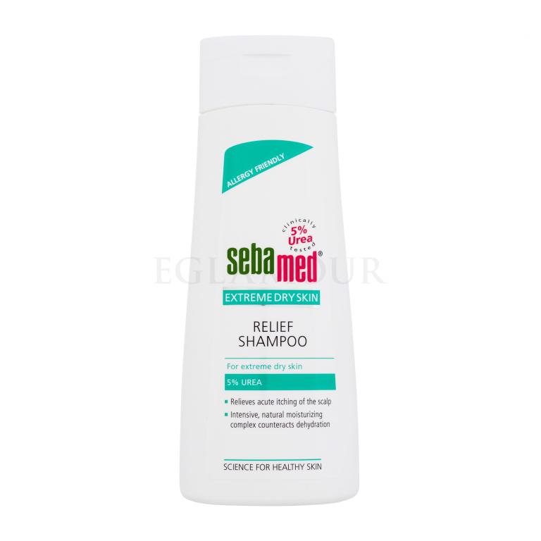 SebaMed Extreme Dry Skin Relief Shampoo 5% Urea Shampoo für Frauen 200 ml