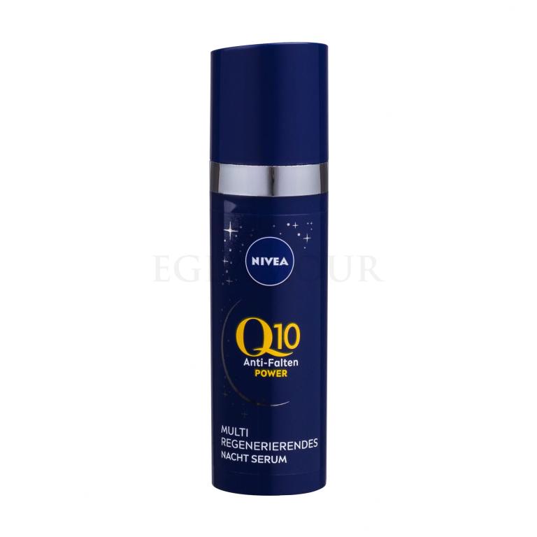 Nivea Q10 Power Ultra Recovery Night Serum Gesichtsserum für Frauen 30 ml
