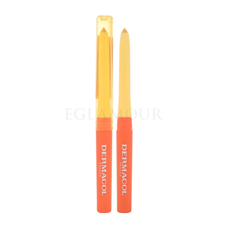 Dermacol Summer Vibes Mini Eye &amp; Lip Pencil Kajalstift für Frauen 0,09 g Farbton  01