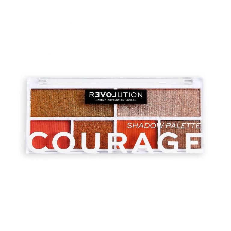 Revolution Relove Colour Play Shadow Palette Lidschatten für Frauen 5,2 g Farbton  Courage