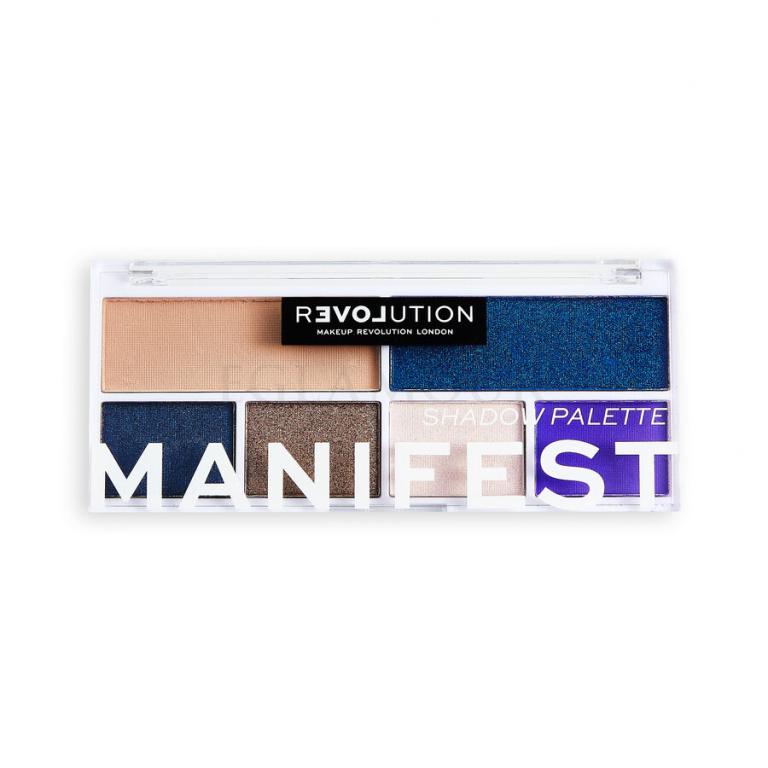 Revolution Relove Colour Play Shadow Palette Lidschatten für Frauen 5,2 g Farbton  Manifest