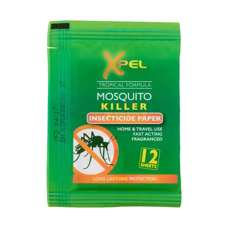 Xpel Mosquito &amp; Insect Mosquito Killer Insecticide Paper Repellent 12 St.