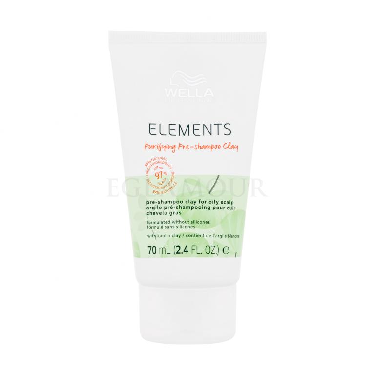 Wella Professionals Elements Purifying Pre-Shampoo Clay Haarmaske für Frauen 70 ml