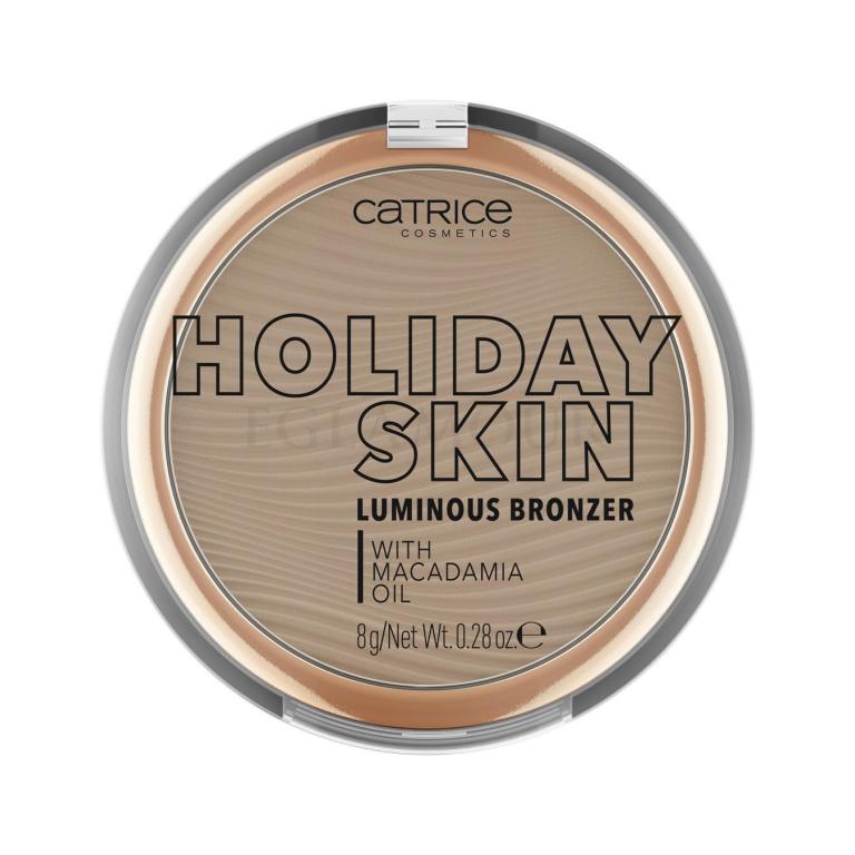 Catrice Holiday Skin Luminous Bronzer Bronzer für Frauen 8 g Farbton  010 Summer In The City