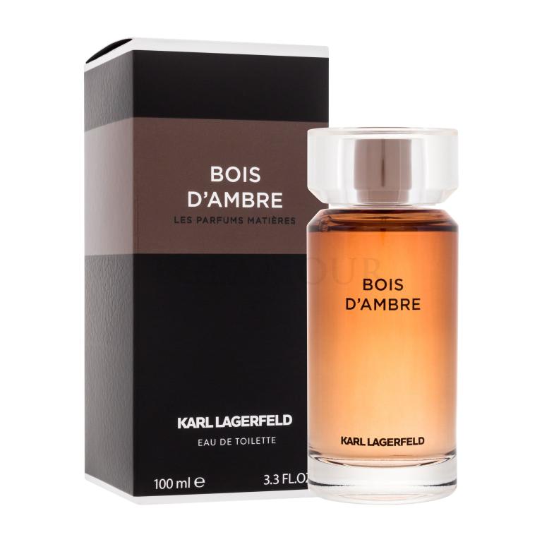 Karl Lagerfeld Les Parfums Matières Bois d&#039;Ambre Eau de Toilette für Herren 100 ml