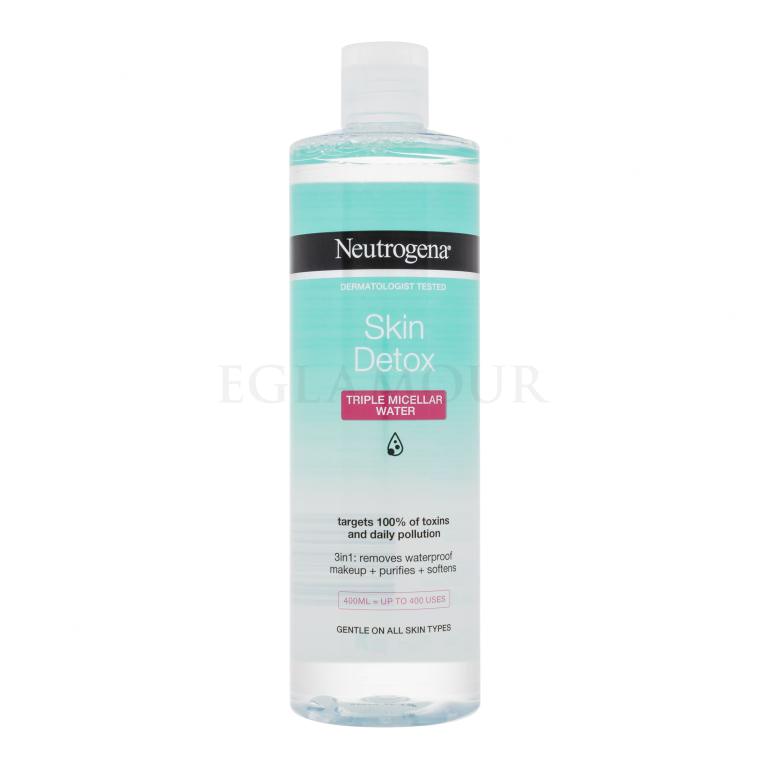 Neutrogena Skin Detox Triple Micellar Water Mizellenwasser 400 ml