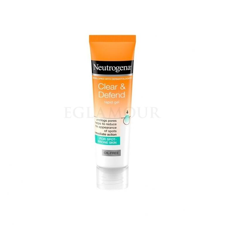 Neutrogena Clear &amp; Defend Rapid Gel Lokale Hautpflege 15 ml