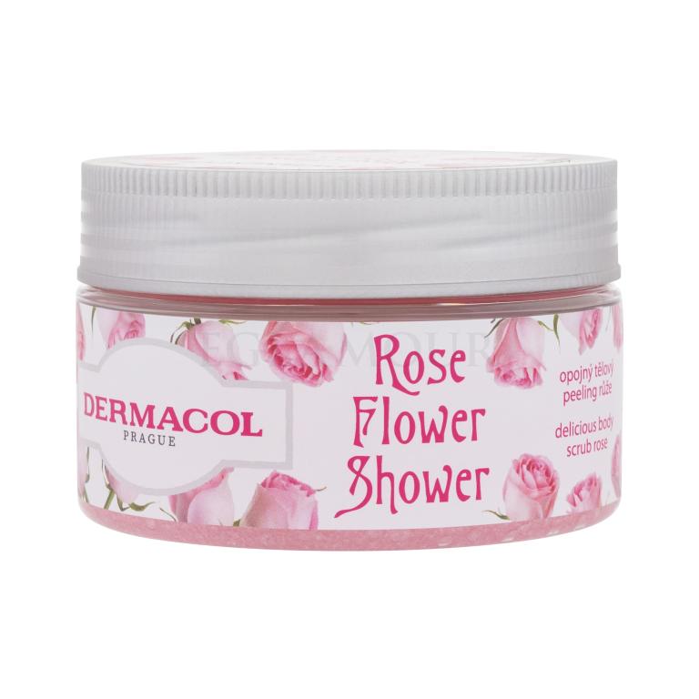 Dermacol Rose Flower Shower Body Scrub Körperpeeling für Frauen 200 g