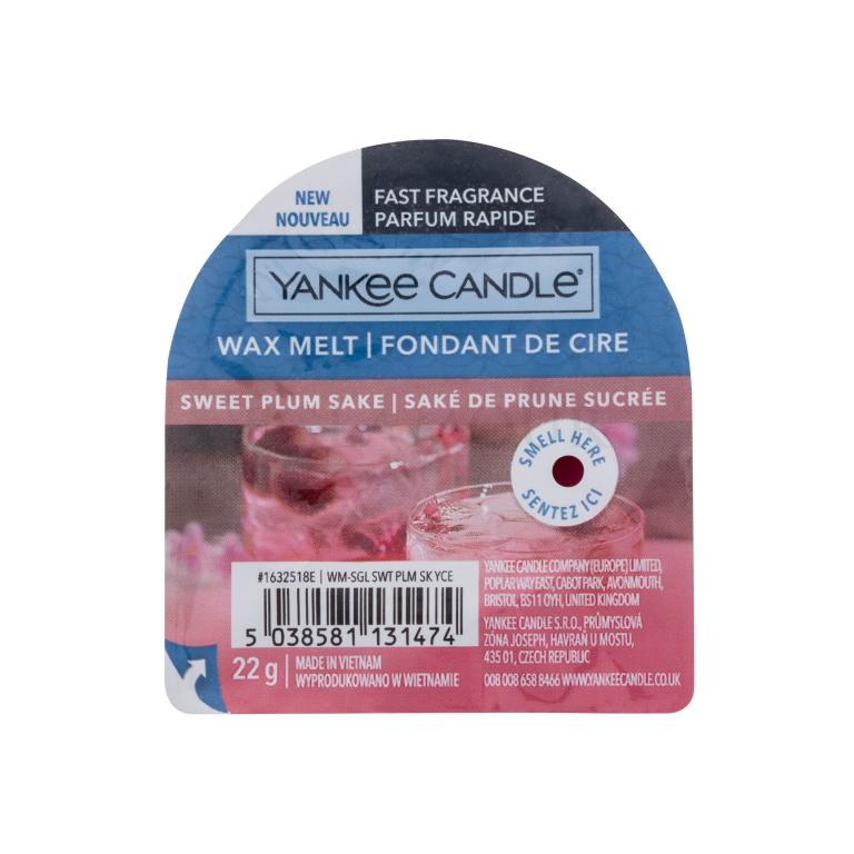 Yankee Candle Sweet Plum Sake Duftwachs 22 g