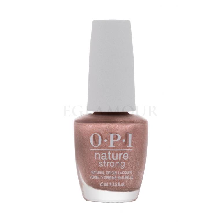 OPI Nature Strong Nagellack für Frauen 15 ml Farbton  NAT 015 Intentions Are Rose Gold