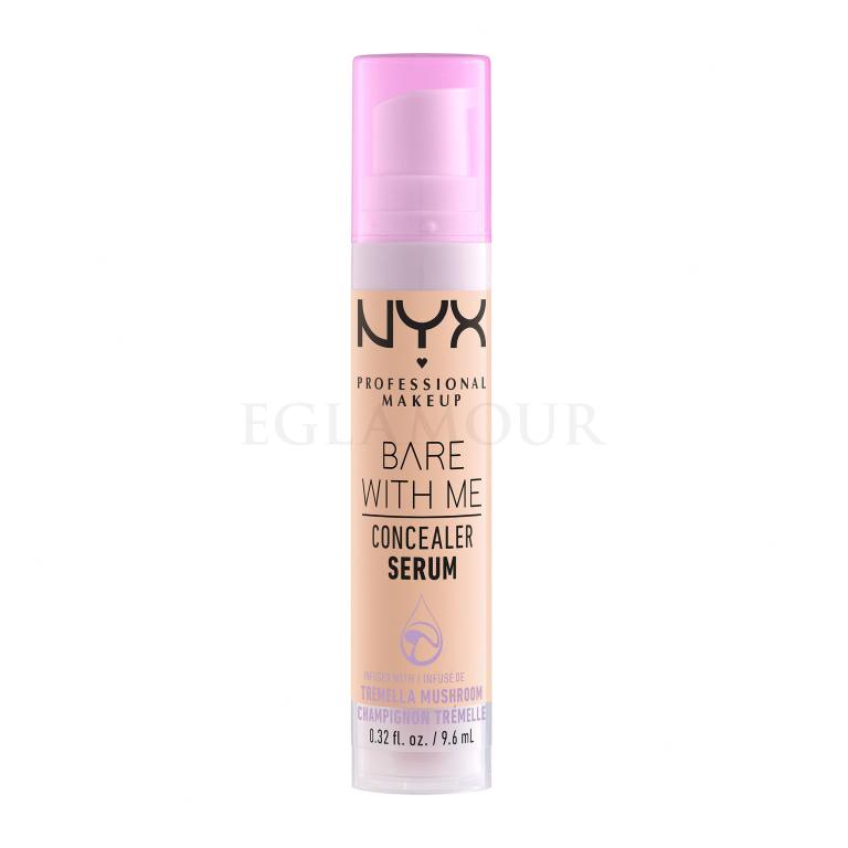 NYX Professional Makeup Bare With Me Serum Concealer Concealer für Frauen 9,6 ml Farbton  03 Vanilla