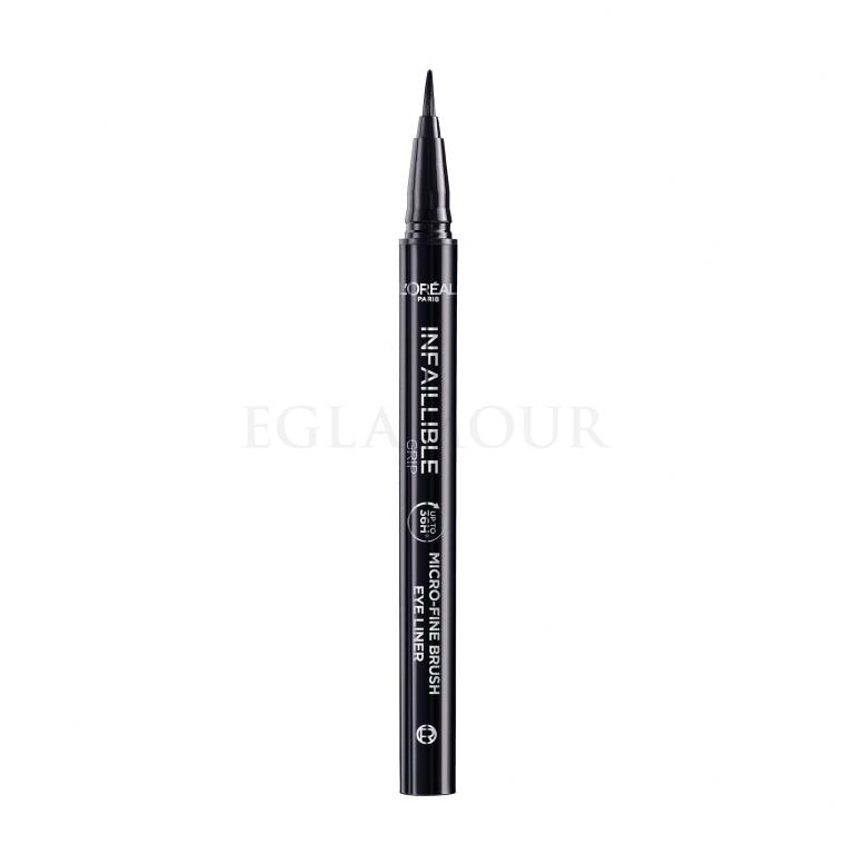 L&#039;Oréal Paris Infaillible Grip 36H Micro-Fine Brush Eye Liner Eyeliner für Frauen 0,4 g Farbton  01 Obsidian Black