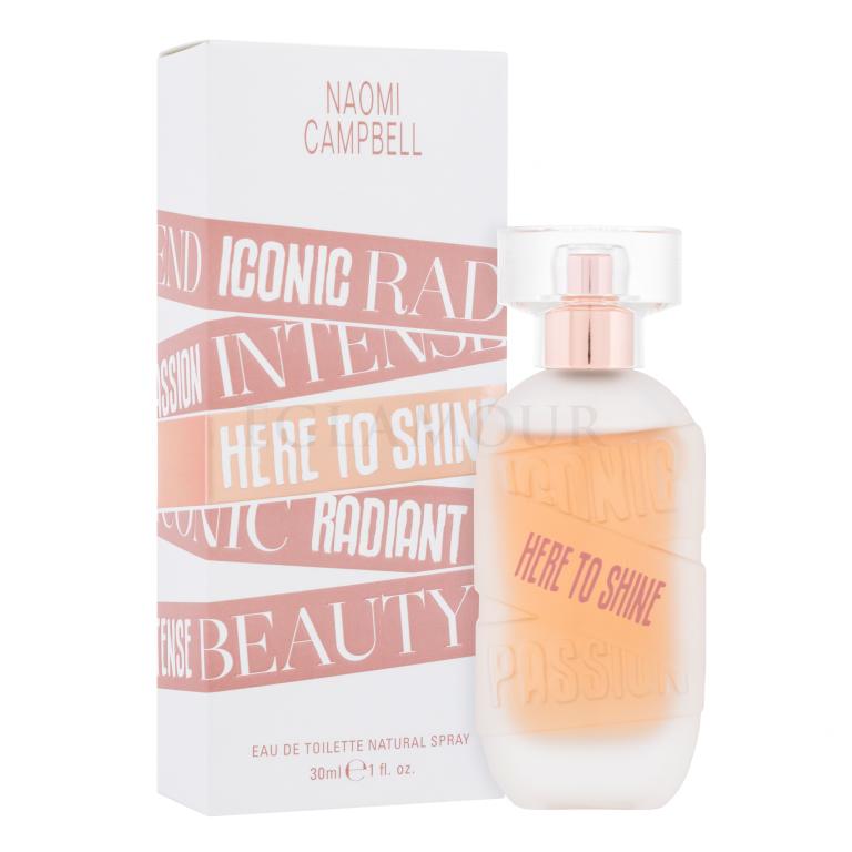 Naomi Campbell Here To Shine Eau de Toilette für Frauen 30 ml