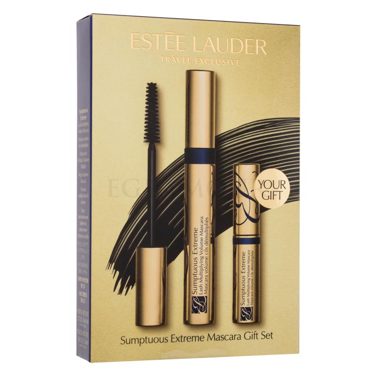 Estée Lauder Sumptuous Extreme Gift Set Geschenkset Sumptuous Extreme Mascara 8 ml + Sumptuous Extreme Mascara 2,8 ml Black