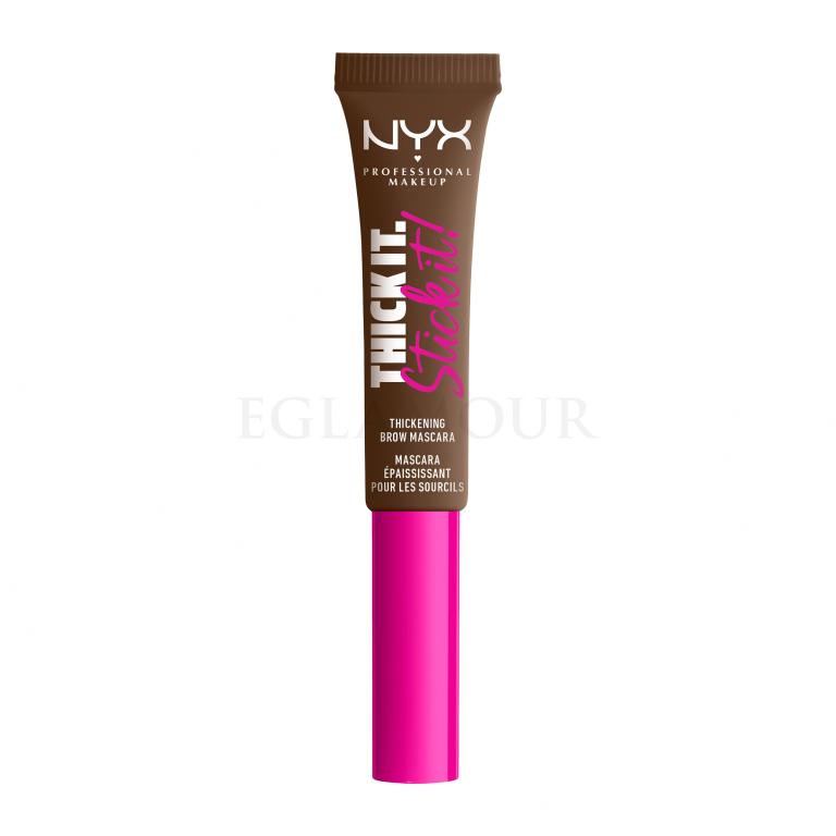 NYX Professional Makeup Thick It Stick It! Augenbrauen-Mascara für Frauen 7 ml Farbton  06 Brunette
