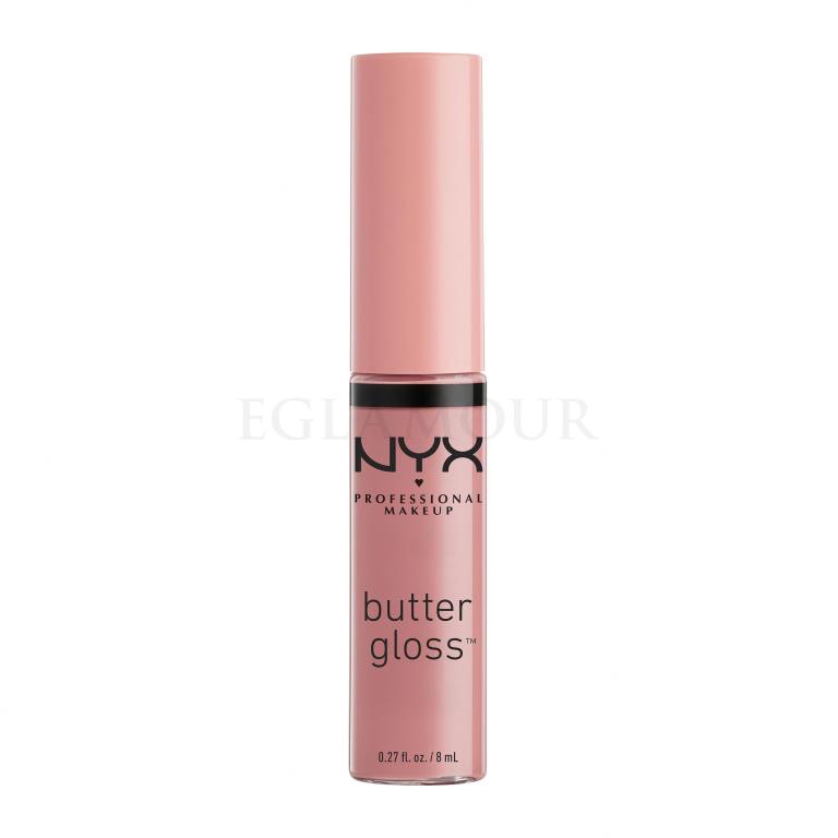 NYX Professional Makeup Butter Gloss Lipgloss für Frauen 8 ml Farbton  05 Creme Brulee
