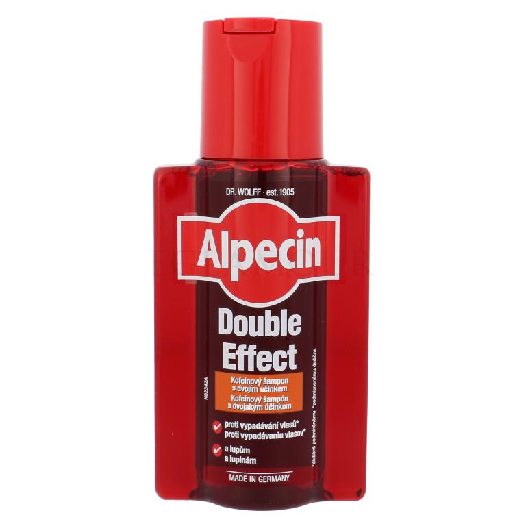 Alpecin Double Effect Caffeine Shampoo für Herren 200 ml