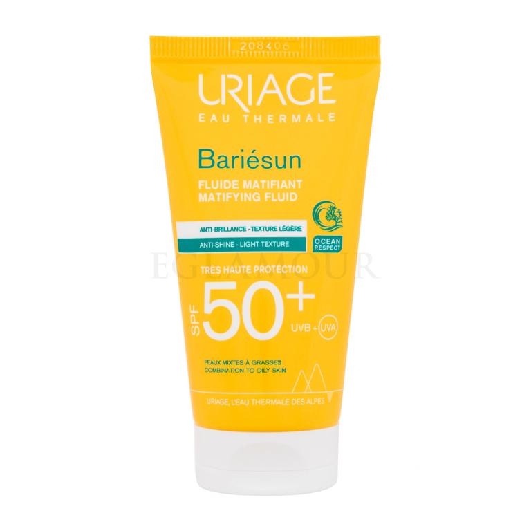 Uriage Bariésun Matifying Fluid SPF50+ Sonnenschutz fürs Gesicht 50 ml