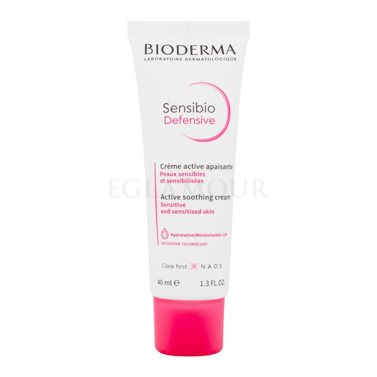 BIODERMA Sensibio Defensive Active Soothing Cream Tagescreme für Frauen 40 ml