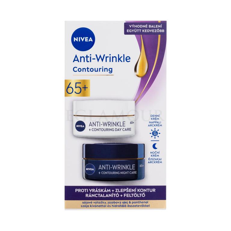 Nivea Anti-Wrinkle + Contouring Duo Pack Geschenkset Tagescreme Anti-Wrinkle Contouring SPF30 50 ml + Nachtcreme Anti-Wrinkle Contouring 50 ml