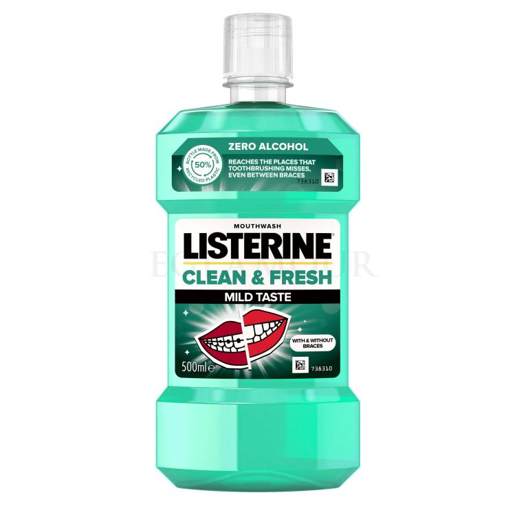 Listerine Clean &amp; Fresh Mild Taste Mouthwash Mundwasser 500 ml