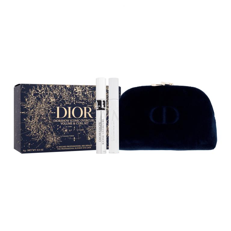 Christian Dior Diorshow Iconic Overcurl Geschenkset Mascara Diorshow Iconic Overcurl 6 g + Mascara-Base Diorshow Maximizer 3D 10 ml + Kosmetiketui