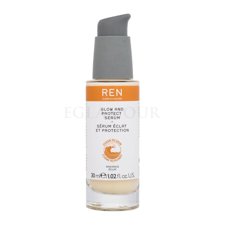 REN Clean Skincare Radiance Glow And Protect Serum Gesichtsserum für Frauen 30 ml