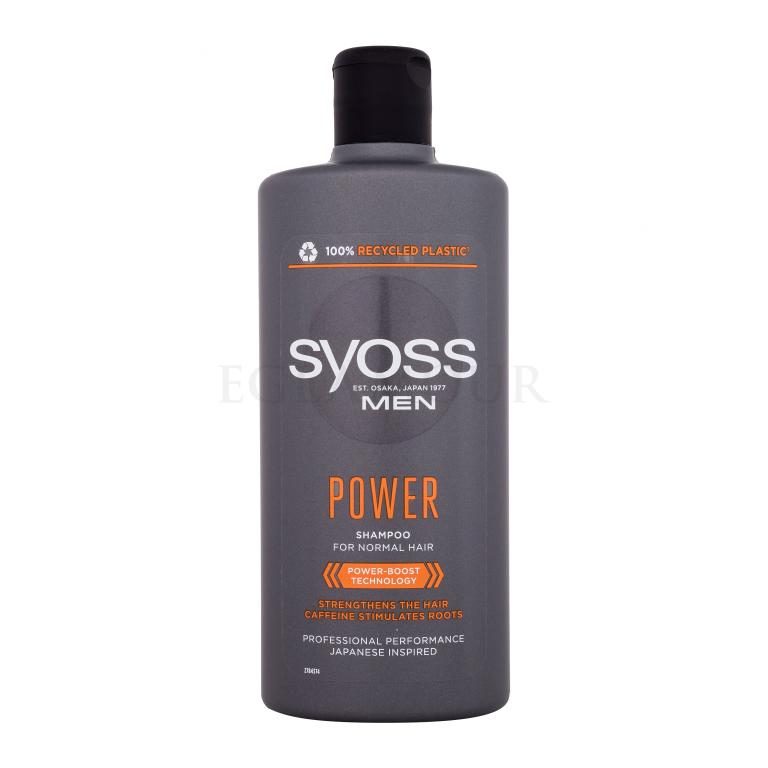 Syoss Men Power Shampoo Shampoo für Herren 440 ml