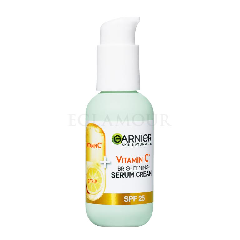 Garnier Skin Naturals Vitamin C Brightening Serum Cream SPF25 Gesichtsserum für Frauen 50 ml