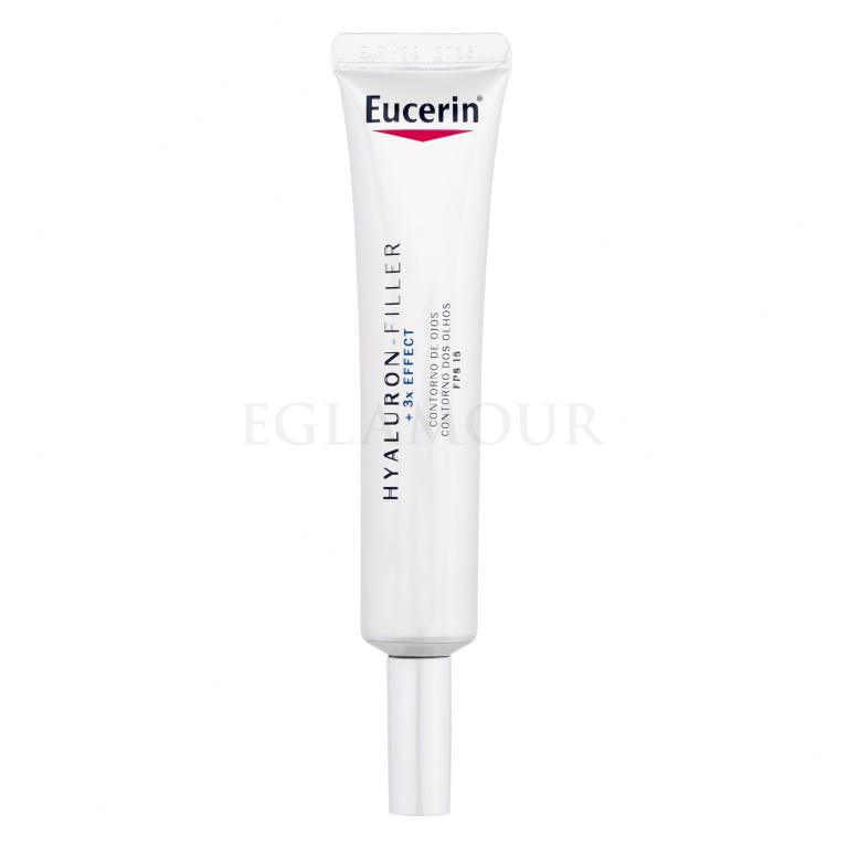 Eucerin Hyaluron-Filler + 3x Effect Eye Cream SPF15 Augencreme für Frauen 15 ml