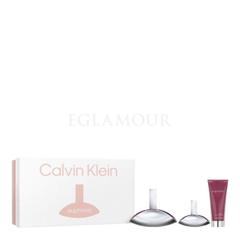 Calvin Klein Euphoria SET2 Geschenkset Eau de Parfum 100 ml + Körpermilch 100 ml + Eau de Parfum 30 ml