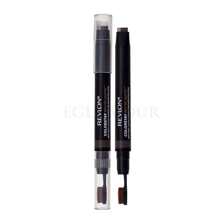 Revlon Colorstay Browlights Pomade Pencil Augenbrauenstift für Frauen 1,1 g Farbton  410 Graphite