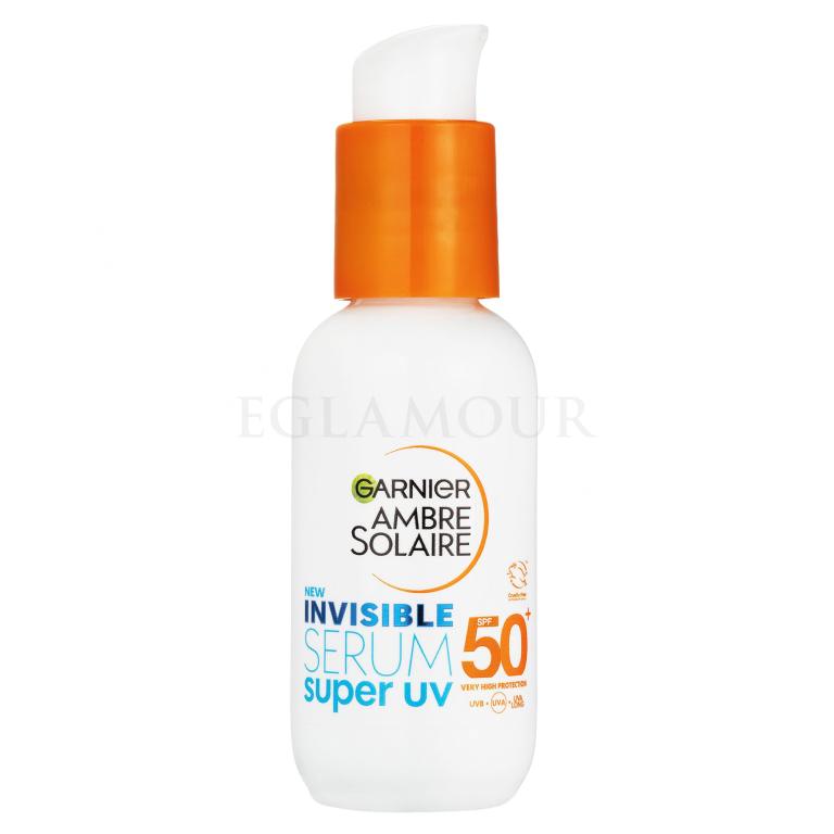 Garnier Ambre Solaire Super UV Invisible Serum SPF50+ Sonnenschutz fürs Gesicht 30 ml