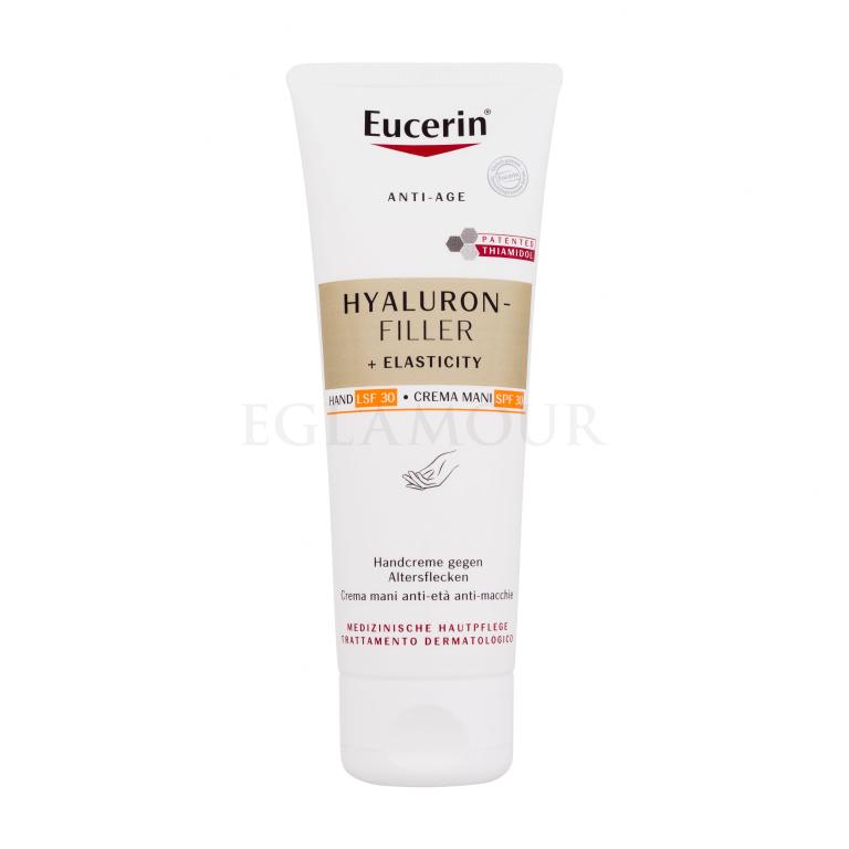 Eucerin Hyaluron-Filler + Elasticity Hand Cream SPF30 Handcreme für Frauen 75 ml
