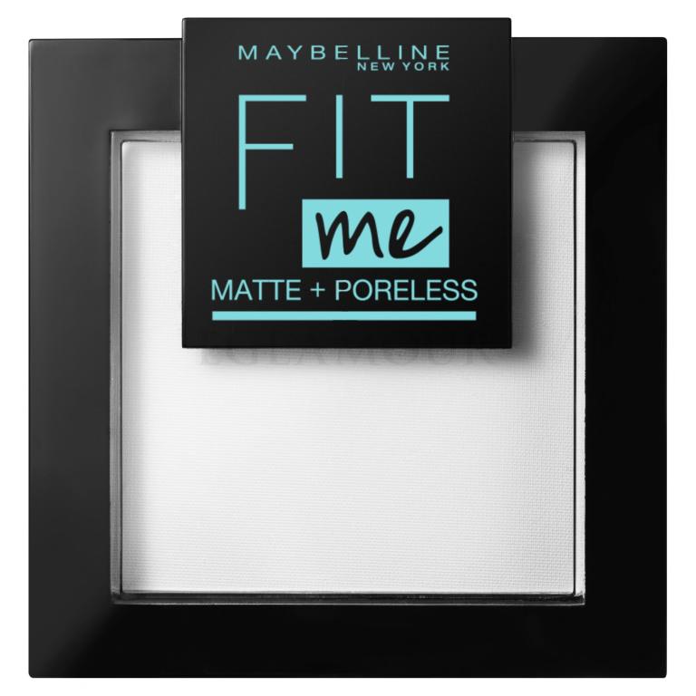Maybelline Fit Me! Matte + Poreless Puder für Frauen 9 g Farbton  090 Translucent