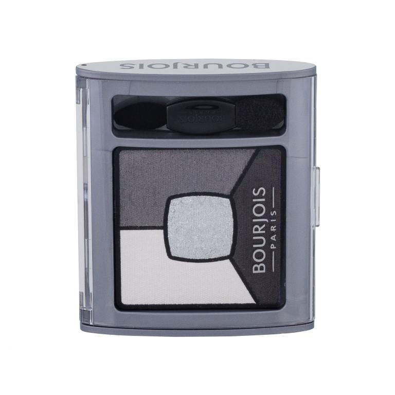 BOURJOIS Paris Smoky Stories Quad Eyeshadow Palette Lidschatten für Frauen 3,2 g Farbton  01 Grey &amp; Night