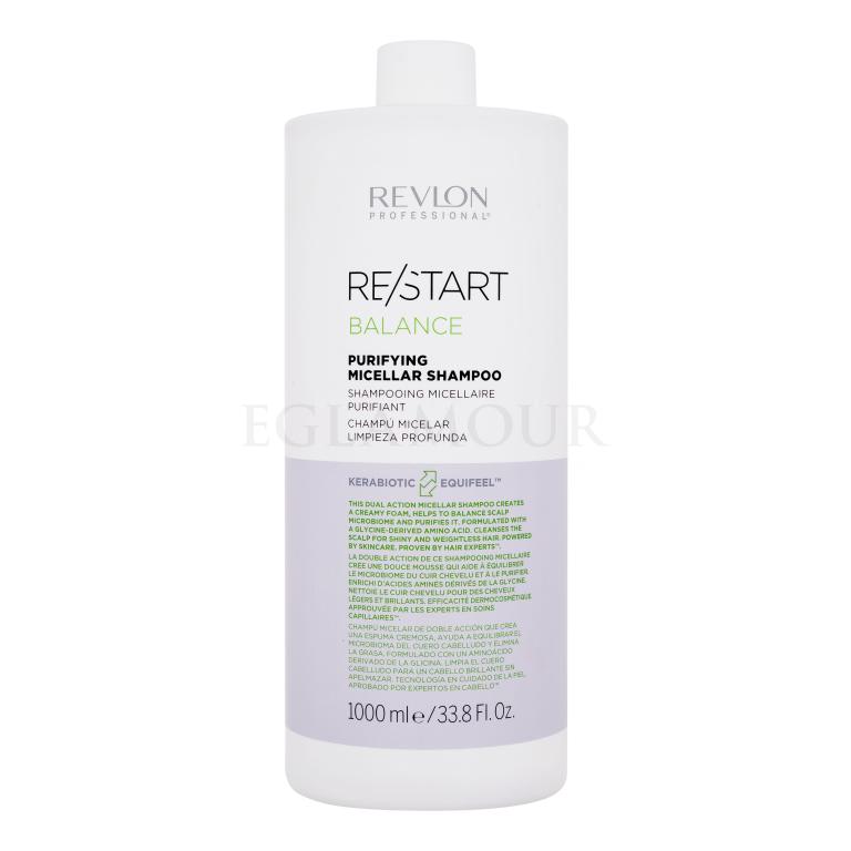 Revlon Professional Re/Start Balance Purifying Micellar Shampoo Shampoo für Frauen 1000 ml