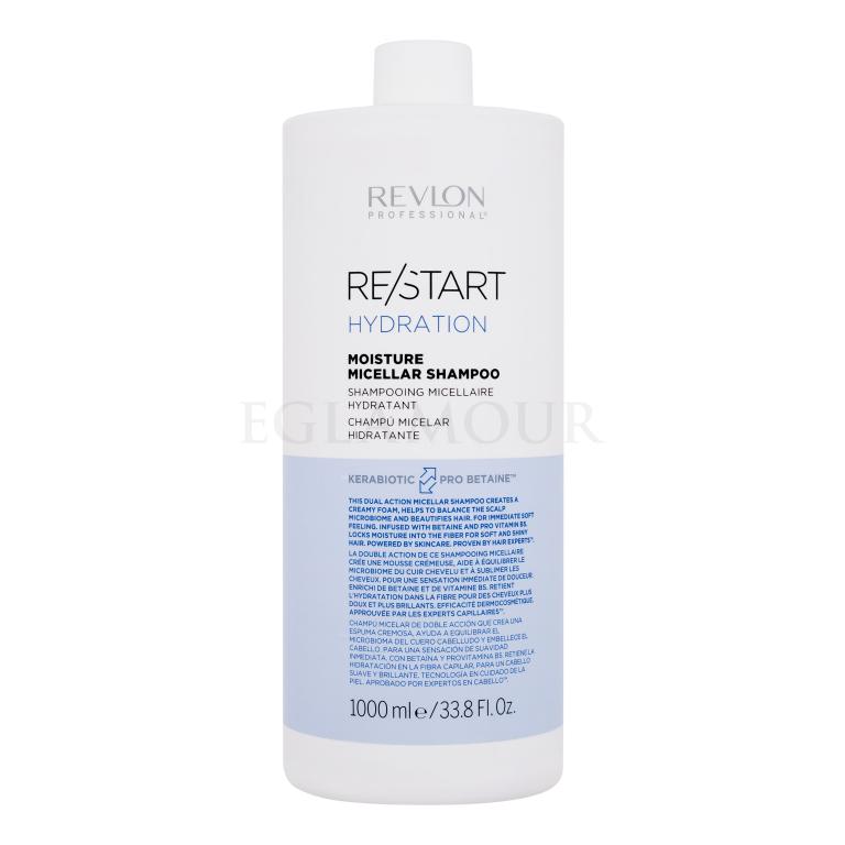 für ml Re/Start Professional 1000 Shampoo Moisture Frauen Revlon Hydration Shampoo Micellar