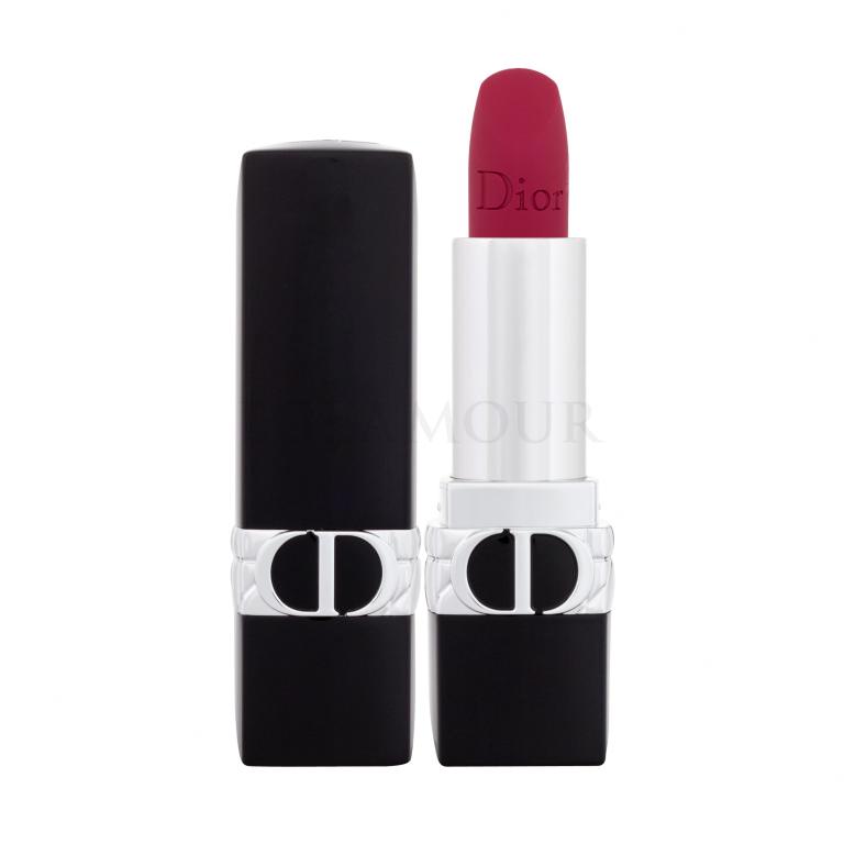 Christian Dior Rouge Dior Couture Colour Floral Lip Care Lippenstift für Frauen Nachfüllbar 3,5 g Farbton  784 Rouge Rose