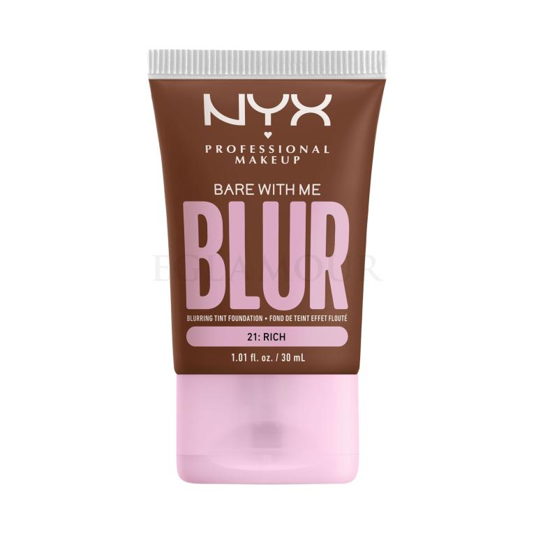 NYX Professional Makeup Bare With Me Blur Tint Foundation Foundation für Frauen 30 ml Farbton  21 Rich